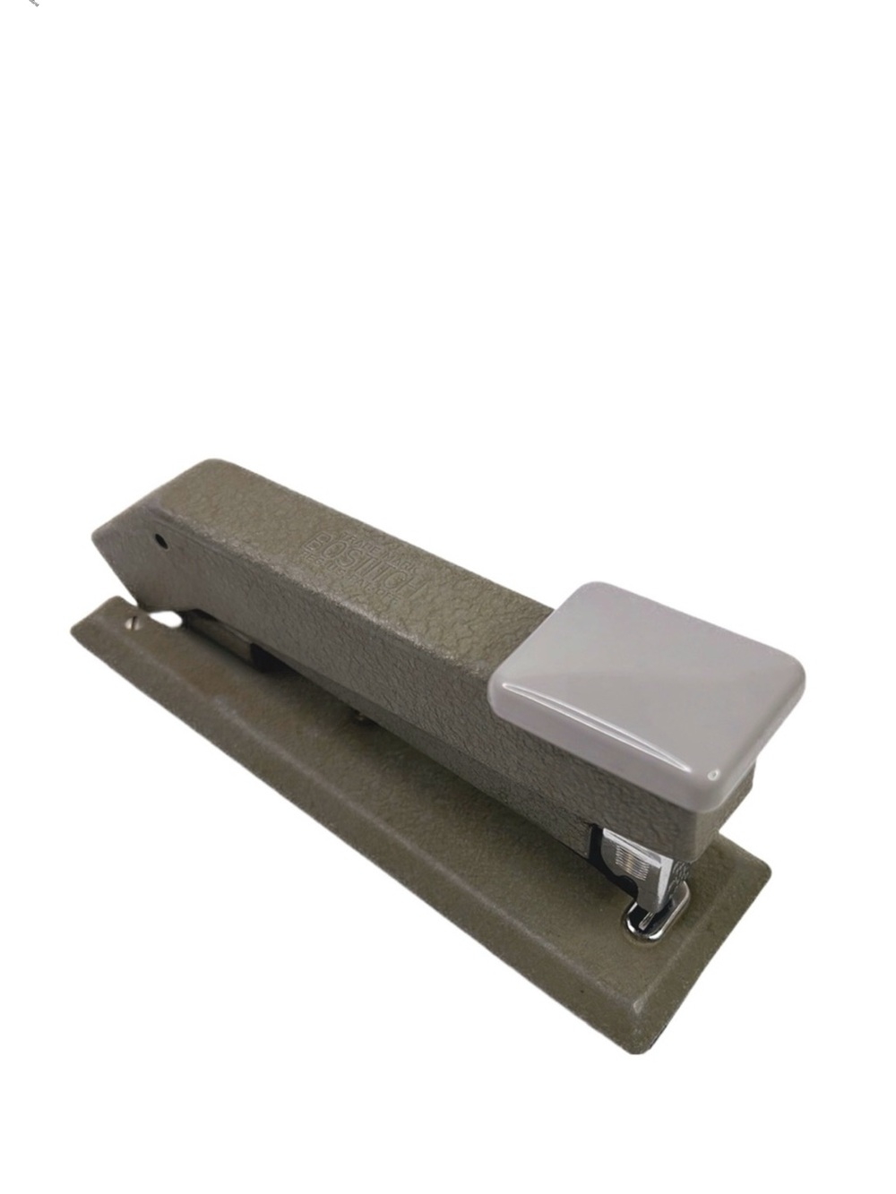 Vintage BOSTITCH Stapler Heavy Duty Model Gray‎ Industrial Steel USA
